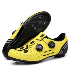 야외 레저 산악자전거 클릿 슈즈 라이딩 MTB 제품 활동 자전거, 17.옐로우 하이웨이 40