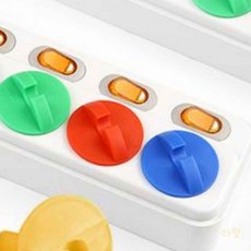 루토 콘센트 안전커버 화이트 4개입 아기