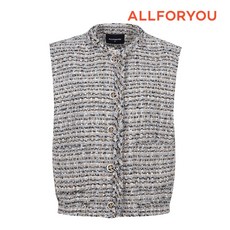 [올포유] 여성 트위드 포켓 베스트 ALVEN1451-915