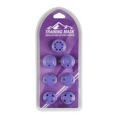 古川小夫 HIIT間歇訓練高海拔口罩散打MMA Training Mask 2.0 面罩-專用氣閥改裝套件-開運紫