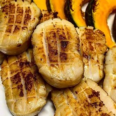 반한푸드 국내 서해안산 키조개 관자 슬라이스 통살, 1개, 통살 관자(중대)500g