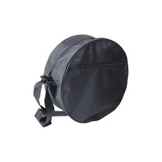 瑜伽輪收納包/斜揹圓形運動袋, 黑色, 1個