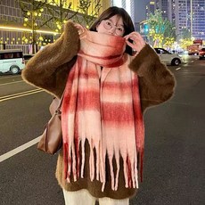 情侶圍巾女款冬季2025新款秋冬氛圍感高級感學生韓系男生圍脖一對