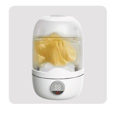 迷你充電洗衣機內衣褲襪子便攜小型洗衣杯無線母嬰適用宿舍家居旅, 如圖, 白色