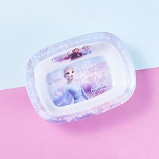 릴팡 겨울왕국2 멜라민 사각 시리얼볼, mixed colors, 1개