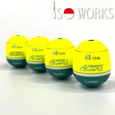 이소웍스 ISW-15 마스터구레LC 나이트 벵에전용 구멍찌 벵에돔찌, 06, 1개
