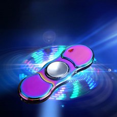 피젯스피너 라이터 신기한 라이터 특이한 LED USB 충전 장난감, C. 골드, 1개