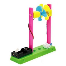전선연결 풍력발전기 만들기 과학키트 초등교과연계 기구실험 체험놀이세트 조립키트, 1세트
