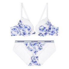 (백화점 상품) 게스언더웨어 공식브랜드관 블루 블러썸 브라 팬티세트BU (GBWBR243BU/GBWBP243BU) 4108070