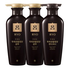 려 진생보 두피모발영양 샴푸 2개 + 컨디셔너 400ml, 1개