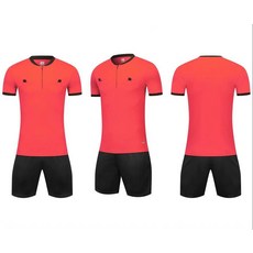 축구 심판 유니폼 경기복 레프리 동호회 상하의, 2XL, 581QD 오렌지