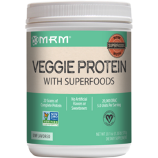 MRM 素食蛋白, 無味, 1個, 570克