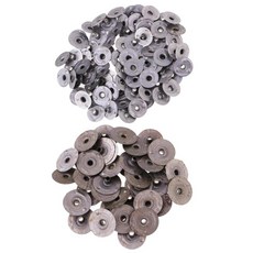 금속 양초 심지 지지대 탭 기본 양초 만들기, 12.5x3mm, 기타, 철, 1개