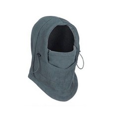 극한한파 대비 얼굴 완전 커버 올인원 보온템 워머, 1개, 그레이