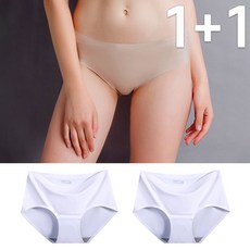 1+1 노라인 심리스 누디팬티 여성속옷