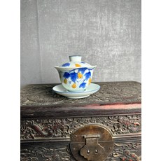 景德鎮 釉下青花 葫蘆 蓋碗, 商品主圖, 1個