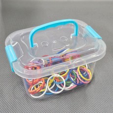 투명 사각 소품정리 플라스틱 밀폐보관함