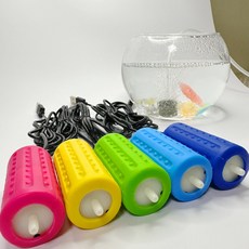 낚시 기포기 수족관 어항 산소 발생기 USB 휴대용 용품 저소음