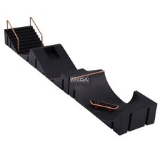 연습장 장애물 연습 취미용 손가락보드 텍덱 동호회용, 1개, 블랙 조합