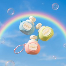 핸드워시 클리커 키링 손소독제 비누 SOAP 학생 학교 연인 친구 선물 졸업 유치원, 핸드워시 클리커 키링 ( 소다 ), 크림치즈축, 핸드워시 클리커 키링 ( 소다 )_크림치즈축