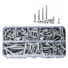 직결나사 10종세트 접시머리 직결피스 250g, 1개