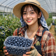 생블루베리 칠레산 프리미엄 100g 200g 400g 500g 800g 1000g 맛가득, 1개, 625g