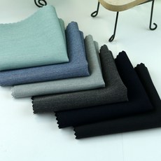 [동대문원단]폴리스판 봄가을용 의류용 바지 원피스 스커트 테이블커버, 블루, 1개