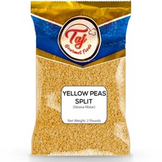 TAJ Yellow Peas Split 0.9kg(2파운드) | 바타나 스플릿 | 바타나 마타르, TAJ Yellow Peas Split 0.9kg(2파, 1개
