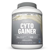 CYTOSPORT Cytogainer 蛋白質補充劑粉末香草味, 1個, 2700克