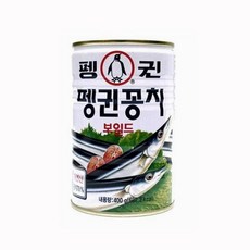 FOODALL 펭귄 펭귄 꽁치 보일드 400G, 1개
