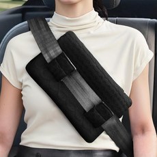 수술 후 안전 벨트 베개 항암치료 환자용 포트 아이스 핫 팩용 포켓이 있는 안전벨트 쿠션 유방 절제술 자궁적출술 맥박 조율기 심장 회복 선물(블랙 스몰), 블랙