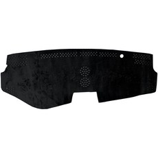 e系列汽車用品 2011-2014年 SIENNA 專用 儀錶板 防曬 隔熱 遮陽 保護墊, 黑色, 長毛(長度3-4mm)