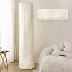 블루N 스탠드+벽걸이 2in1 에어컨 커버 세트, 07 2in1세트 올스판 크림