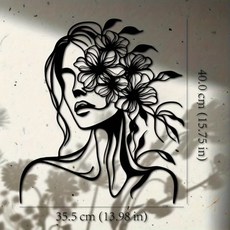 식물 플라워 아이언 아트 빈티지 모던 거실 실외, Light Grey
