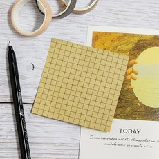 크라프트 메모지 80매 모눈, 상세페이지 참조, 상세페이지 참조, 본상품선택