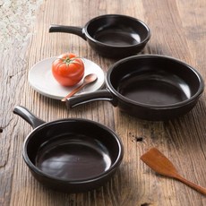 이천도자기 내열 반후라이팬 도자기 직화 볶음팬 pre+201oq, 대