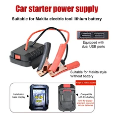 호환 트럭용 휴대용 자동차 배터리 점프 스타터 리튬 점퍼 박스 듀얼 USB 팩 충전 부스터, 01 CHINA
