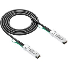 10Gtek 40G QSFP DAC 케이블 - 40GBASE-CR4 패시브 연결 트위낵스 MC2206130-00A 용 05M 16 피트, 40G Q10-Q10