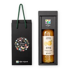 [씨밀레] 국내산 유자청 선물세트, 1세트, 1개입, 580g