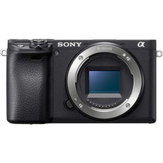 On 시스템 카메라 소니 ILCE 6400B 알파 6400 E 마운트 카메라24.2MP 4K 비디오 180 플립업 디스플레이 NFC 바디 전용 Q314242, Body Only_Base