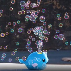 푸름살림 난다고래 자동버블기 돌고래 비눗방울 버블건, G_L_ 난다고래-핑크, 1개