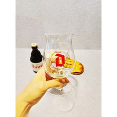 듀벨 맥주잔 신형 330ml 생맥주 수입맥주컵 홈바 하이볼 집들이선물, 1개