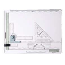 건축사제도판 실기 토목 시험용 휴대용 작업 제도기, 1개