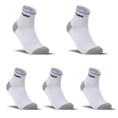 Renoma 男士多角度運動襪 5雙組, 藍色