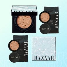 하퍼스바자 어드벤스드 스킨 핏 로열스타 쿠션 매니아구성(본품+리필), 21호 보통피부용, 4개, 4개