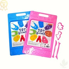 도너랜드 찰흙판 놀이세트 찰흙받침대 10개입