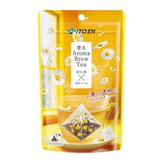 이토엔 향기나는 Aroma Brew Tea 호지차×카모마일 1.8g×5봉 티백, 1.8g, 1, 5