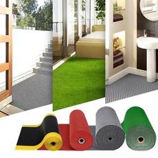 야외카페 테라스 논슬립 8mm 인조잔디카펫 미터당 유치원 잔디롤카페트, 인조잔디매트 180cm