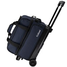 여행가방 바퀴달린 더플백 트래블 캐리어 보조 휠 백, 1개, D. 진한 파란색