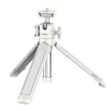 Ulanzi MT-42(白色) MT-08升級版 帶冷靴 迷你 桌上型 延伸, 1個, 單MT-42(白)自拍腳架*1, MT-42